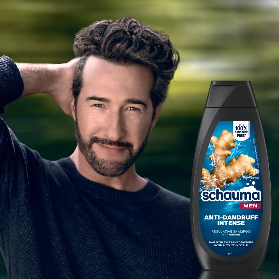 Intensives Anti-Shuppen Shampoo für Männer mit Ingwer