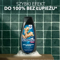 Intensives Anti-Shuppen Shampoo für Männer mit Ingwer