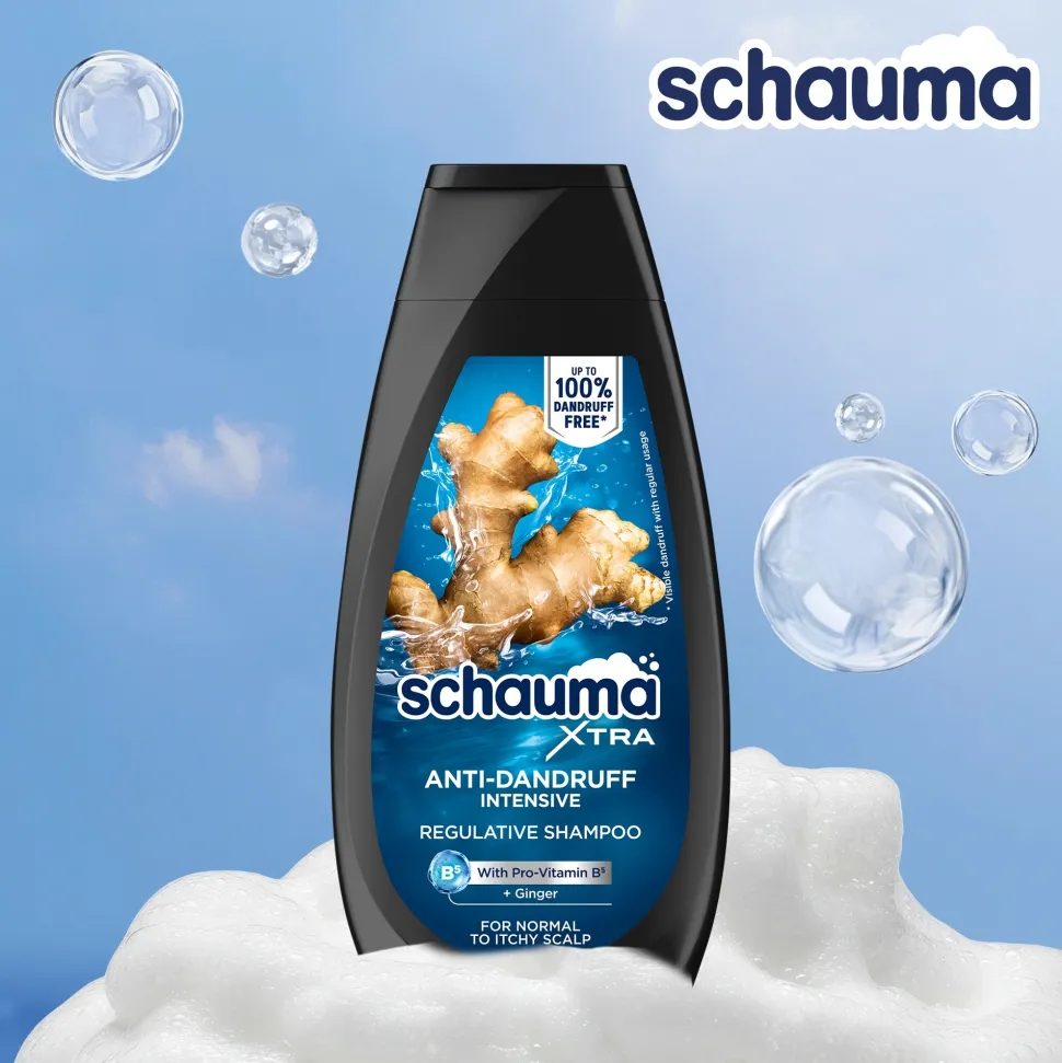 Intensives Anti-Shuppen Shampoo für Männer mit Ingwer