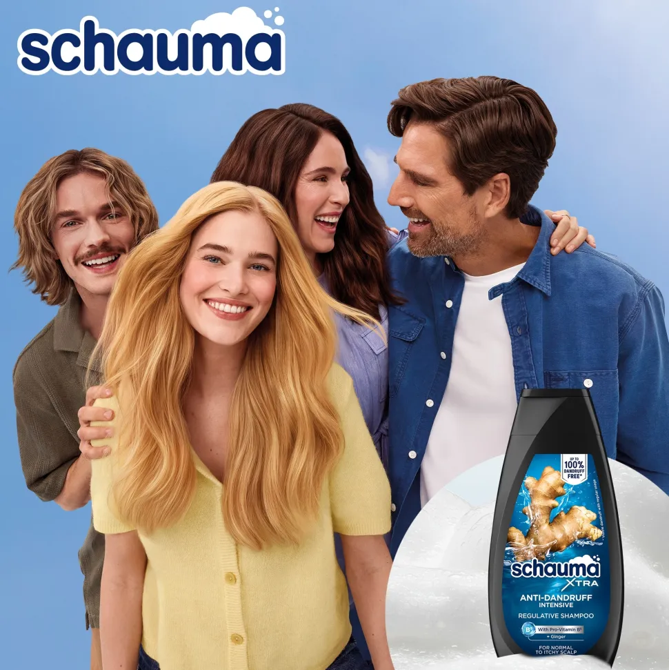 Intensives Anti-Shuppen Shampoo für Männer mit Ingwer