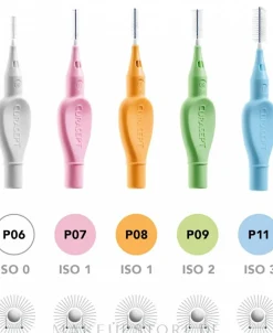 Interdentalbürsten P06 0.6 mm weiß