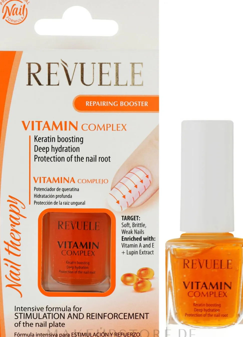 Intnsive Nagelbehandlung mit Vitamin A und E