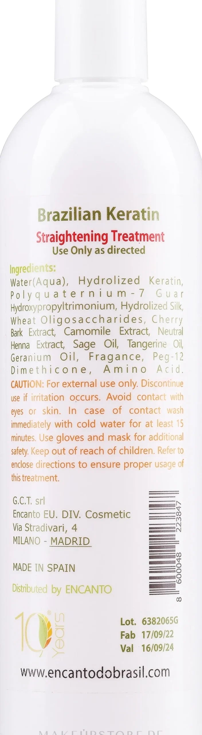 Keratin-Haarglätter