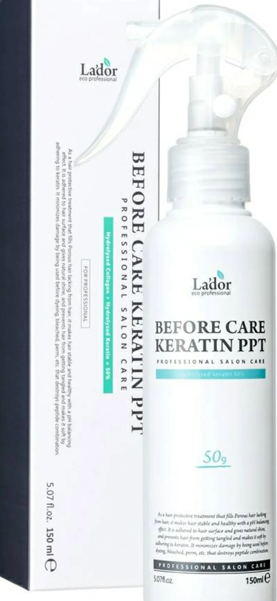 Keratin-Haarschutz gegen Daerwelle-, Färbe- und Hochtemperaturbehandlungen
