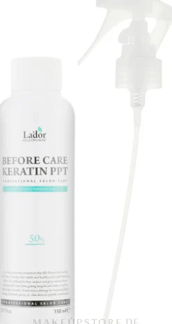 Keratin-Haarschutz gegen Daerwelle-, Färbe- und Hochtemperaturbehandlungen