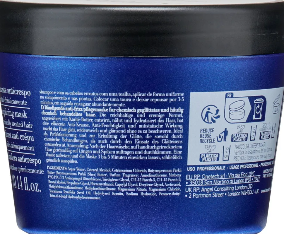 Keratin-Maske für chemisch behandeltes und kraftloses Haar
