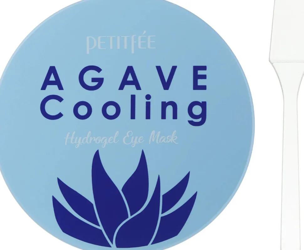 Kühlende Hydrogel-Augenpatches mit Agavenextrakt