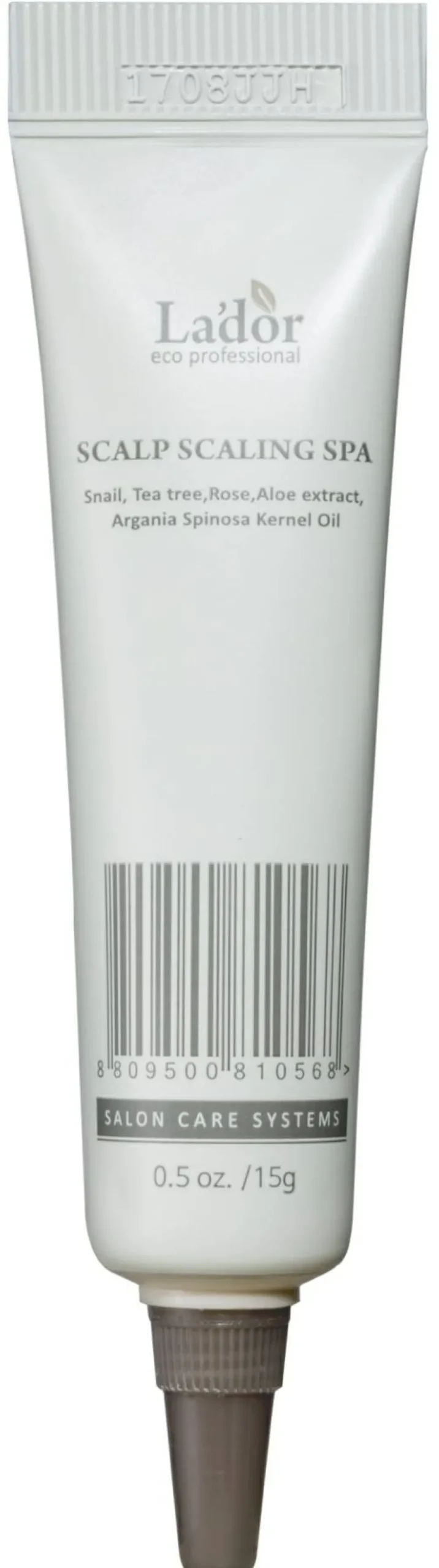 Kühlendes und beruhigendes Peeling-Serum für die Kopfhaut gegen Juckreiz mit Teebaum, Schneckenschleim und Grüntee