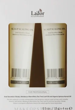 Kühlendes und beruhigendes Peeling-Serum für die Kopfhaut gegen Juckreiz mit Teebaum, Schneckenschleim und Grüntee