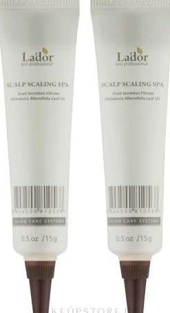 Kühlendes und beruhigendes Peeling-Serum für die Kopfhaut gegen Juckreiz mit Teebaum, Schneckenschleim und Grüntee