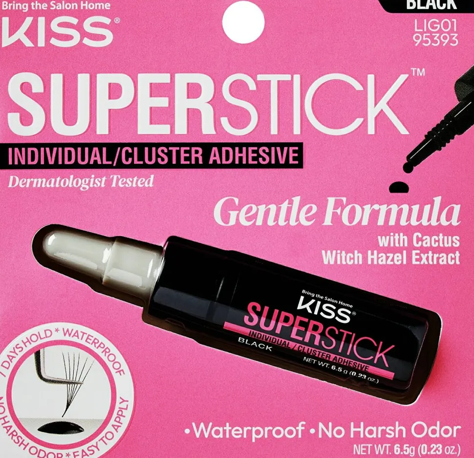 Kiss Super Stick Individual Lash Cluster Adhesive Black