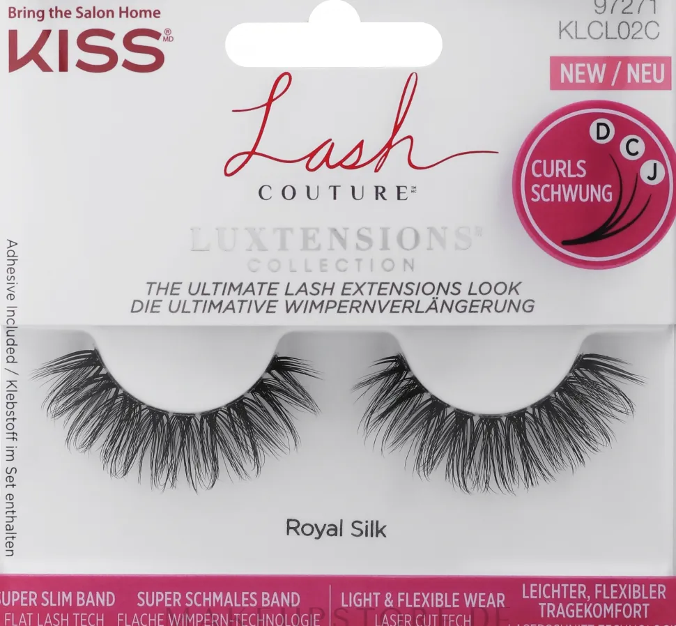 Kiss Lash Couture LuXtensions Eyelash Band Royal Silk