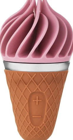Klitoris-Vibrator Eis rosa
