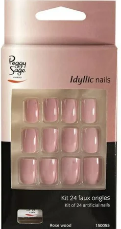 Künstliche Fingernägel inkl. Klebstoff
