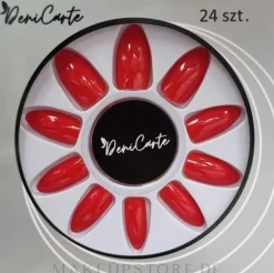 Künstliche Nägel scharlachrot 24 St.