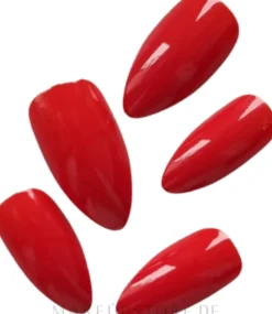 Künstliche Nägel scharlachrot 24 St.