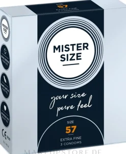 Kondome aus Latex Größe 57 3 St.
