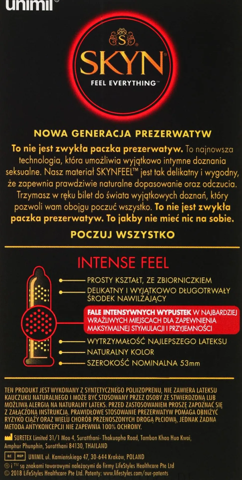 Kondome Intense Feel 10 St.