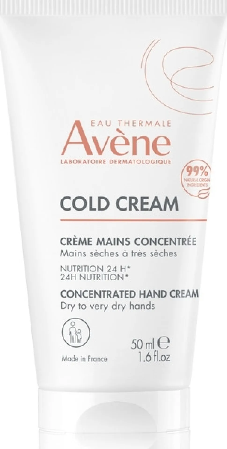 Konzentrierte, feuchtigkeitsspendende und pflegende Handcreme