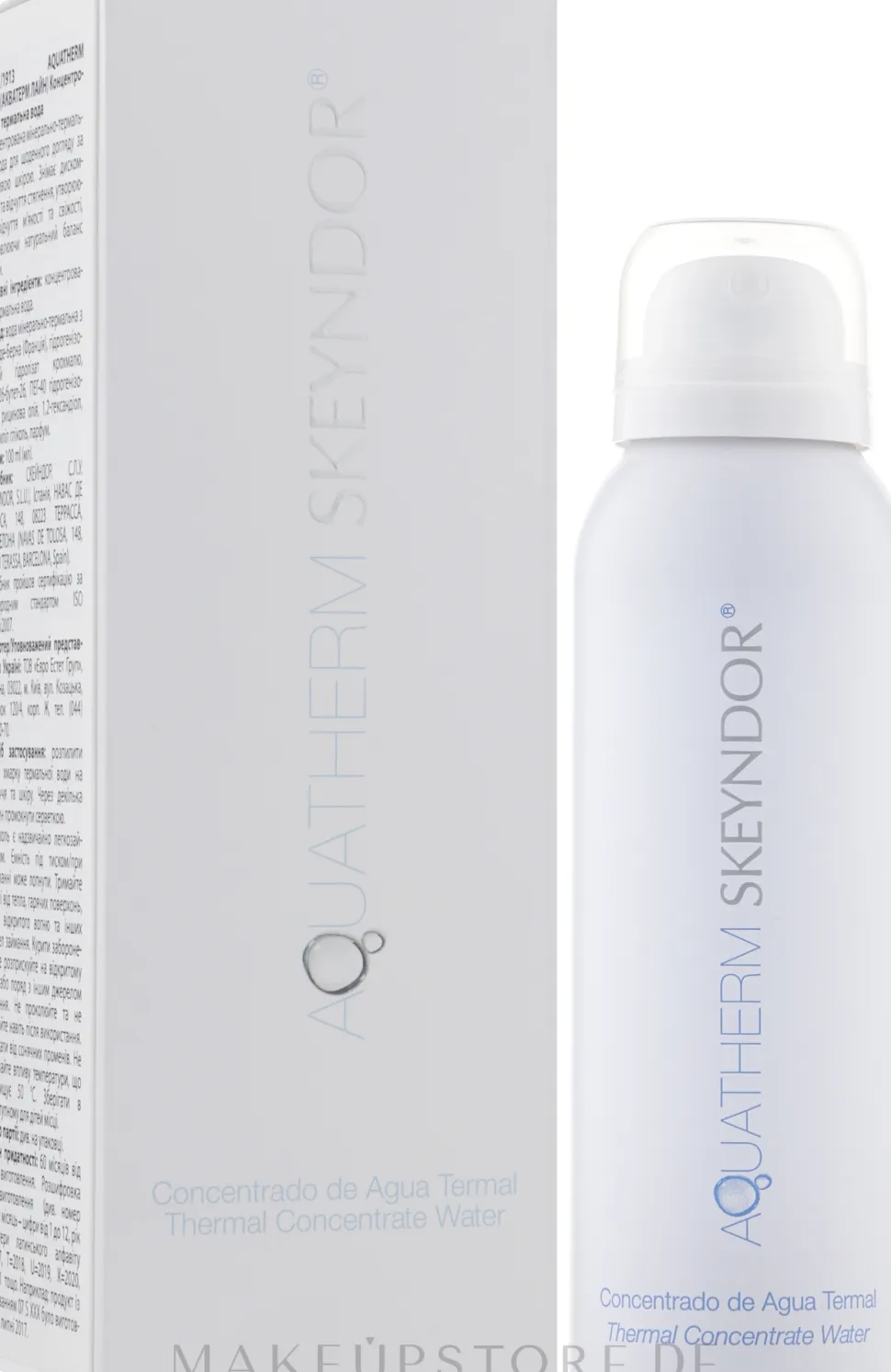 Konzentriertes Thermalwasser