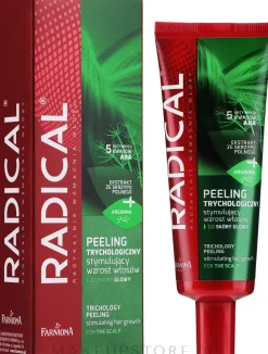 Kopfhaut-Peeling zur Stimulierung des Haarwachstums
