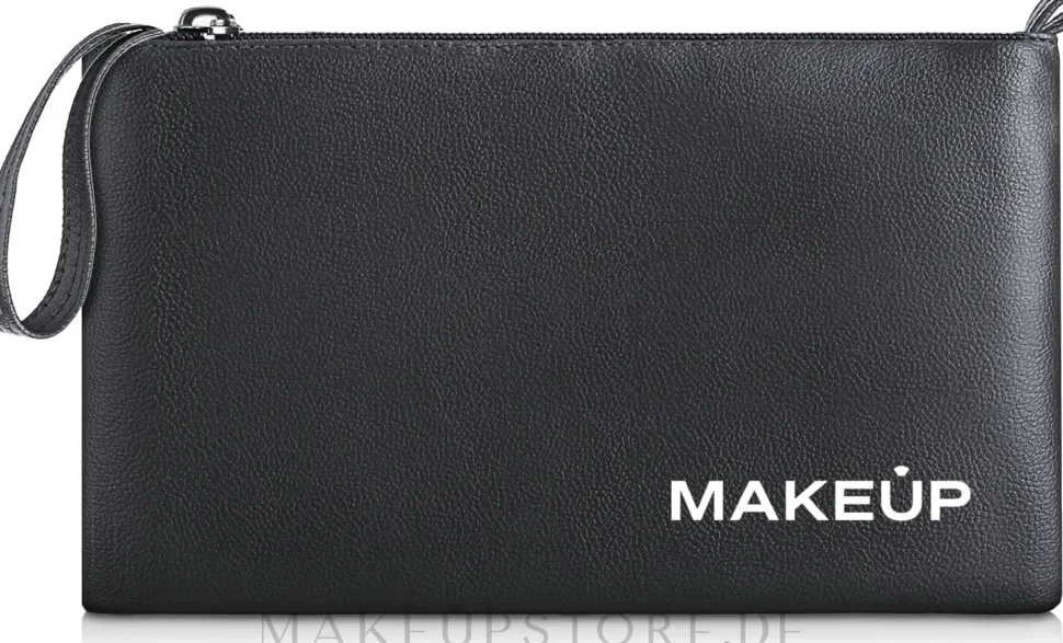 Kosmetiktasche schwarz 21x12,5 cm