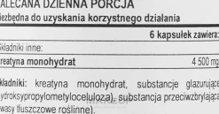 Kreatinmonohydrat, 750 mg, 120 pflanzliche Kapseln