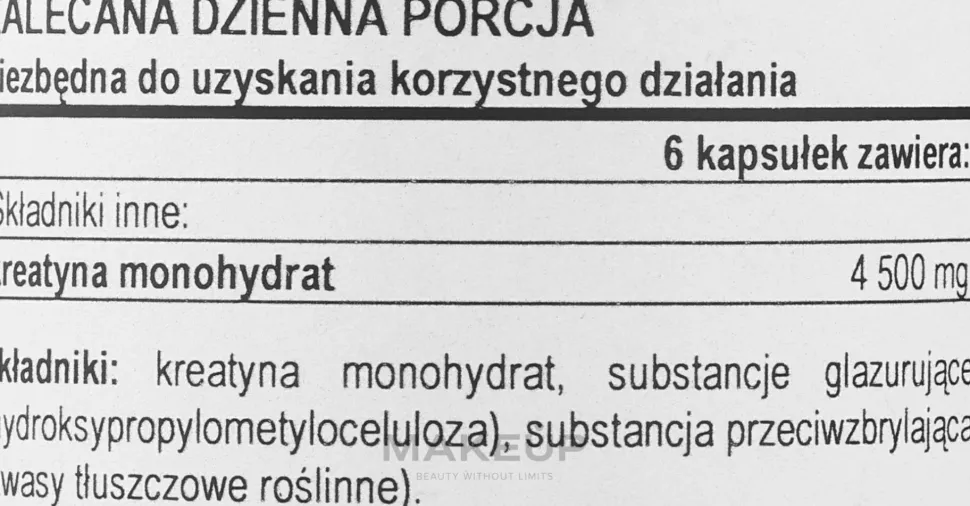 Kreatinmonohydrat, 750 mg, 120 pflanzliche Kapseln