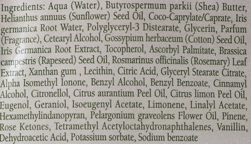 Körpercreme, (Probe)