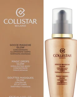 Körper-Gel-Serum mit Perlenmikropartikeln und goldenen Pigmenten