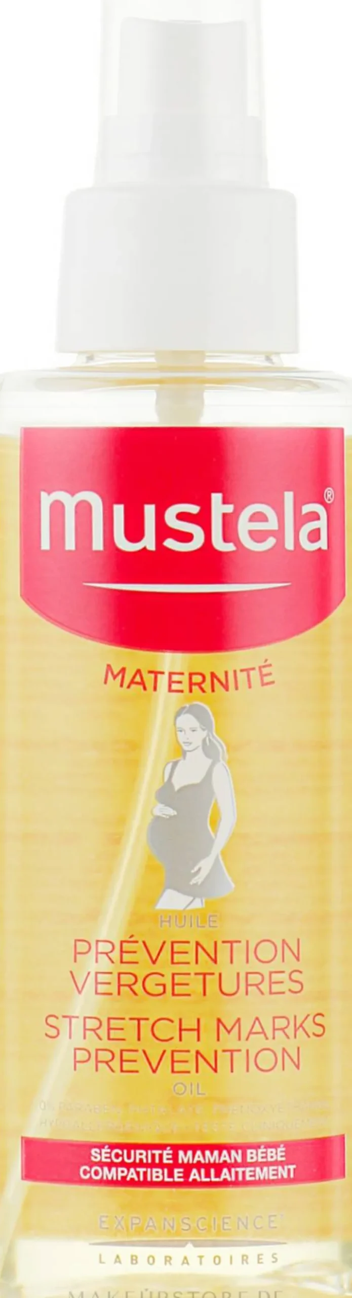 Körperöl gegen Dehnungsstreifen