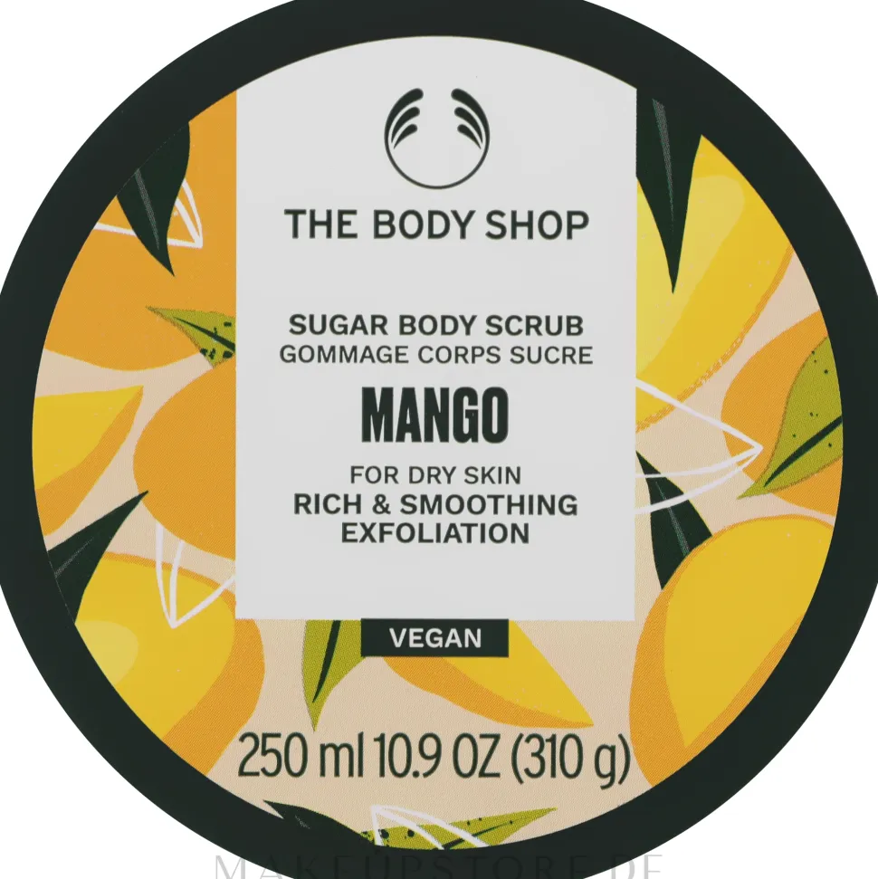 Körperpeeling mit Mango