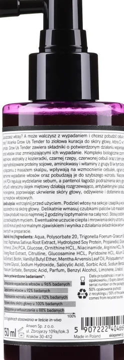Kräuterlotion für das Haar
