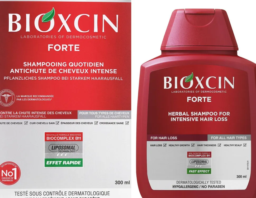 Kräutershampoo gegen intensiven Haarausfall für alle Haartypen mit Procyanidin