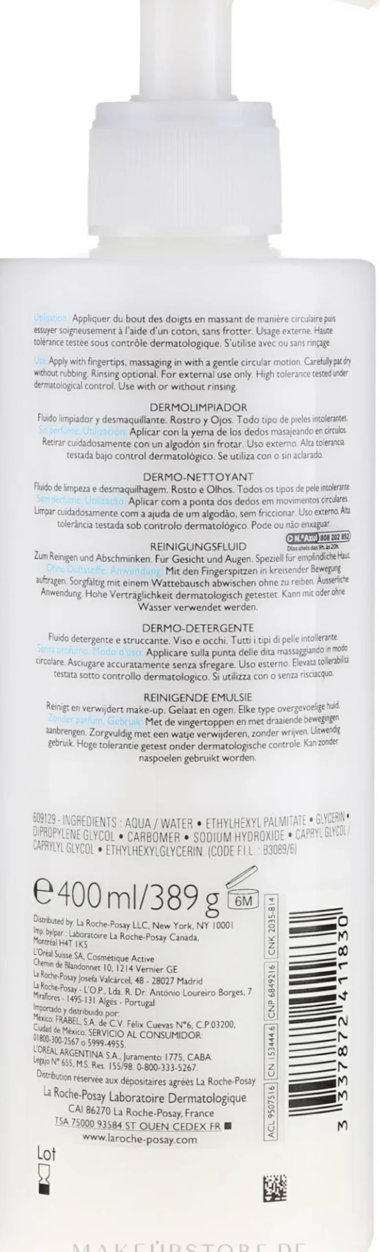 La Roche-Posay Toleriane Dermo-Cleanser 200 ml
