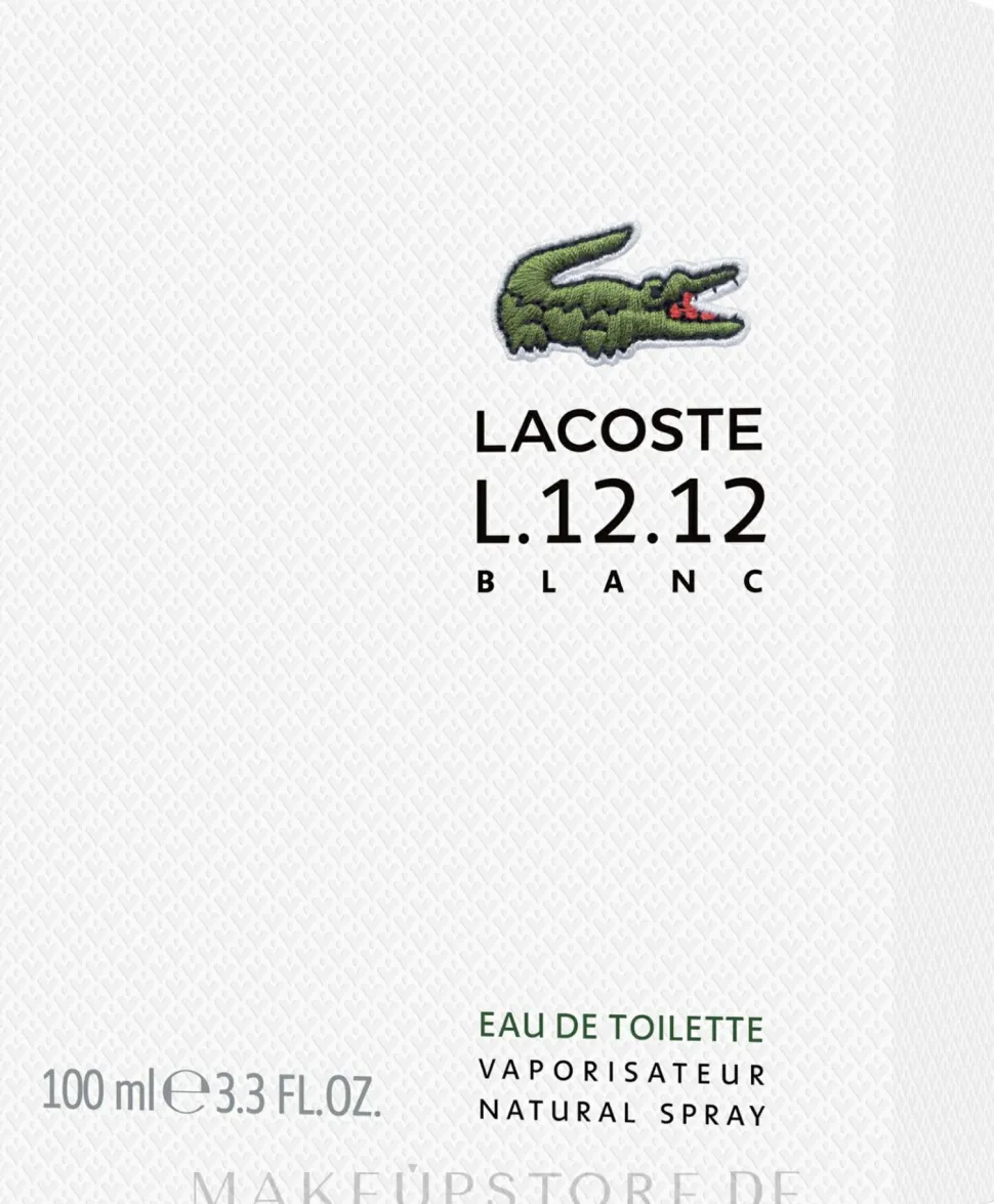 Lacoste Eau De L.12.12 Blanc