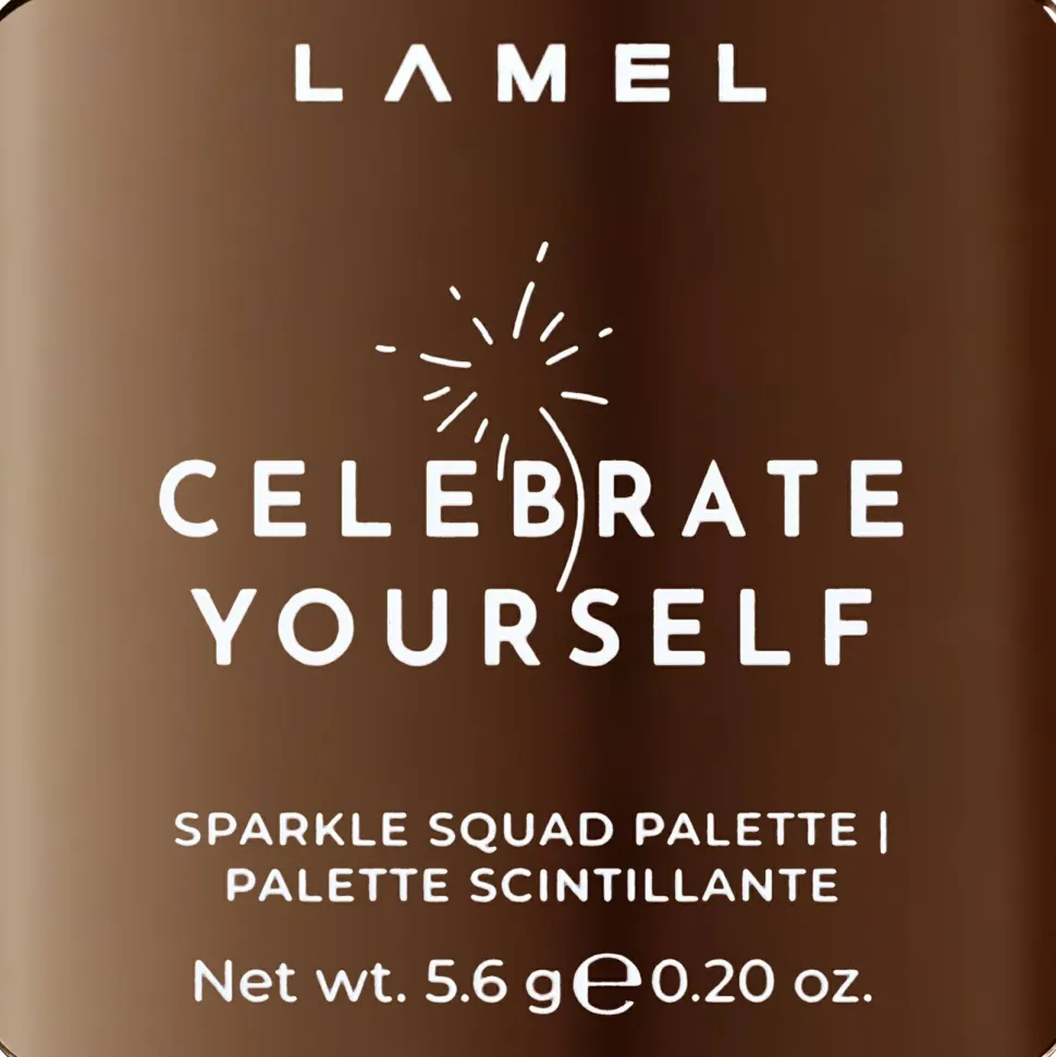 LAMEL Make Up Celebrate Yourself Sparkle Squad Palette