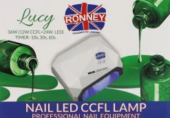 Lampe für Nageldesign CCFL+LED schwarz