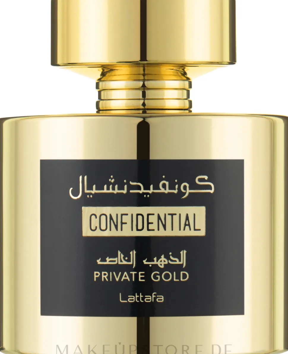 Lattafa Perfumes Confidential Private Gold