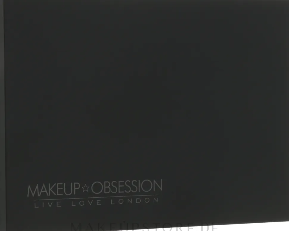 Leere Magnet-Palette, mattschwarz