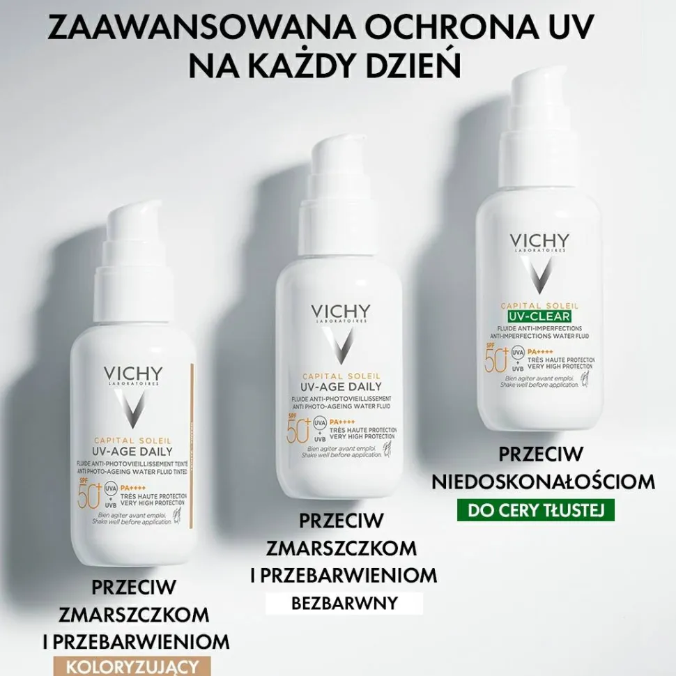 Leichter Sonnenschutz gegen die Zeichen der Lichtalterung mit SPF 50+