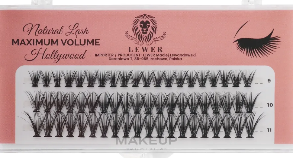 Lewer Natural Lash Maximum Volume Hollywood