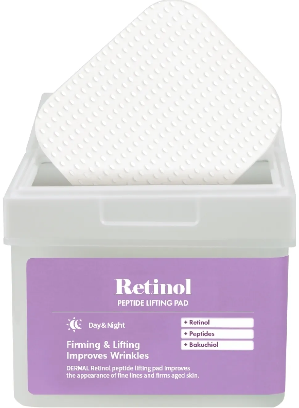 Lifting-Gesichtspads mit Retinol und Peptiden