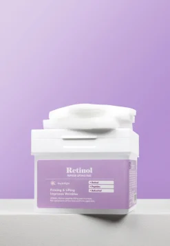 Lifting-Gesichtspads mit Retinol und Peptiden