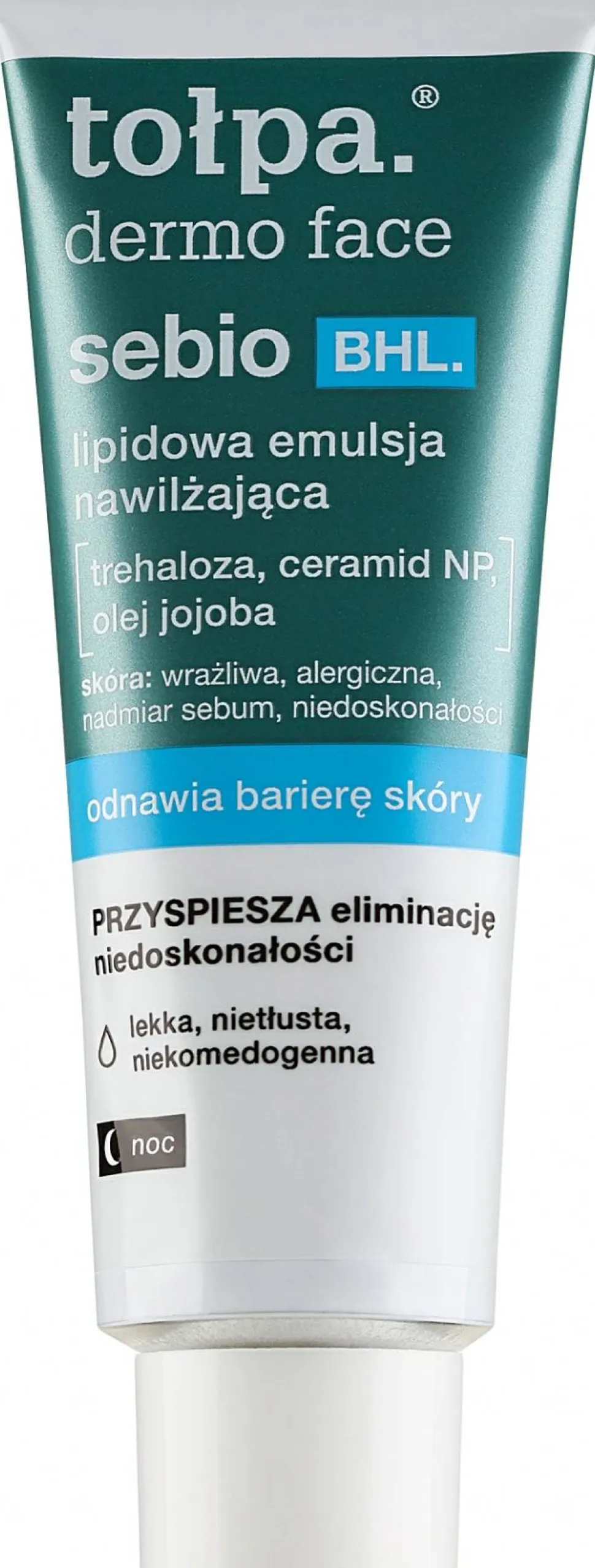 Lipid-feuchtigkeitsspendende Gesichtsemulsion