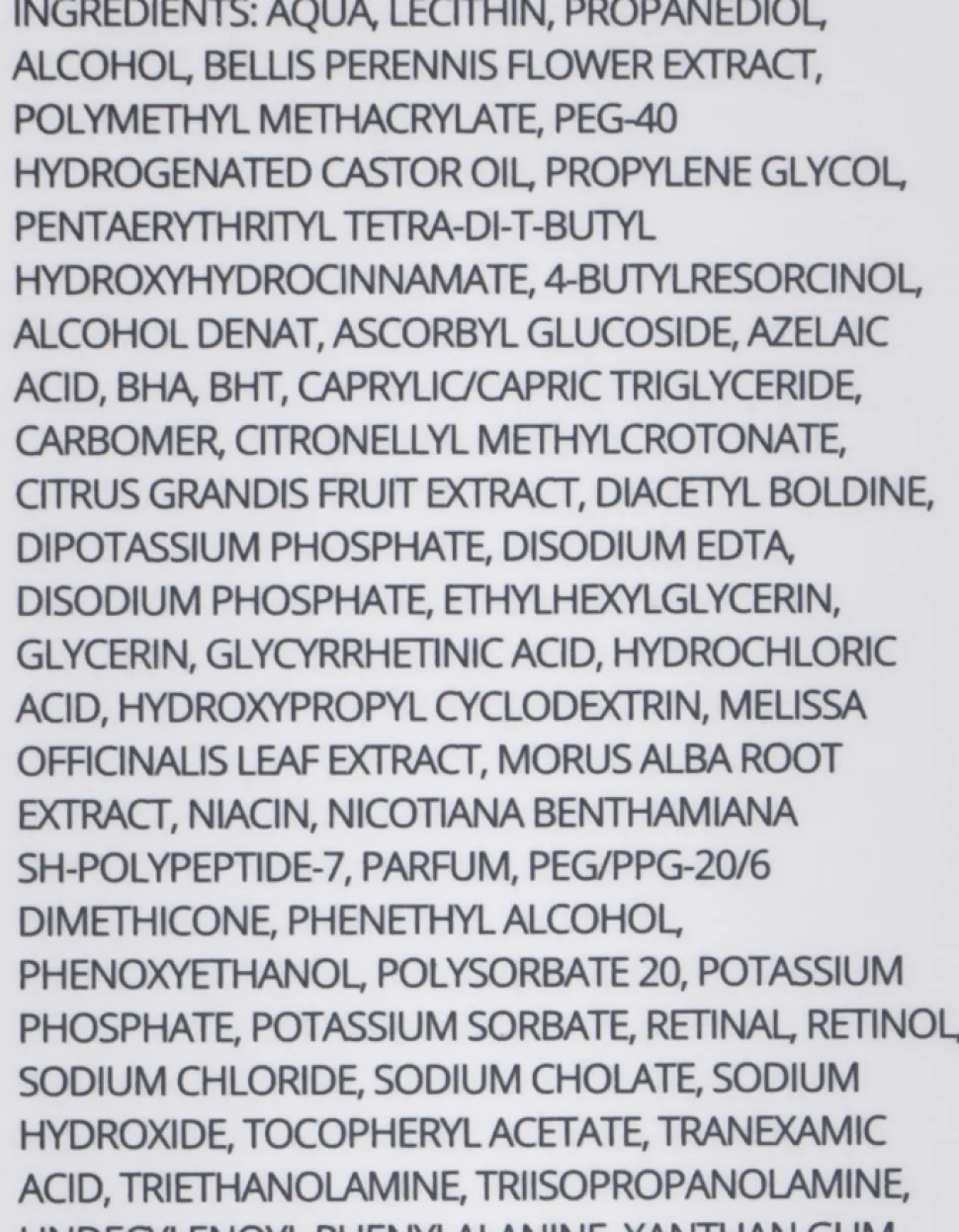 Liposomales Gesichtsserum gegen Pigmentflecken