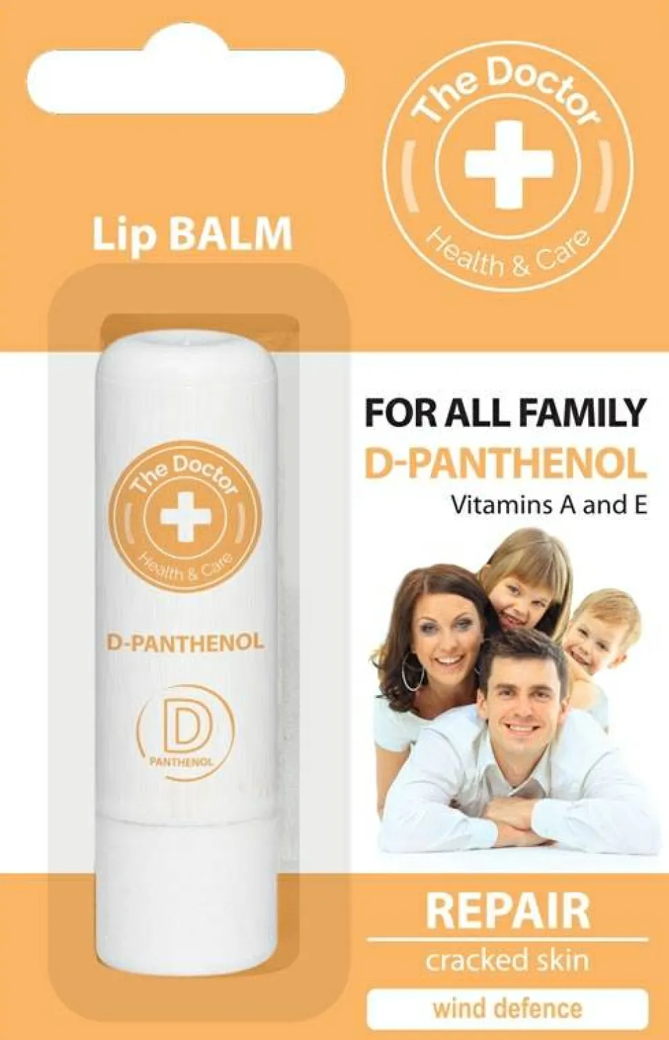 Lippenbalsam für die ganze Familie mit D-Panthenol