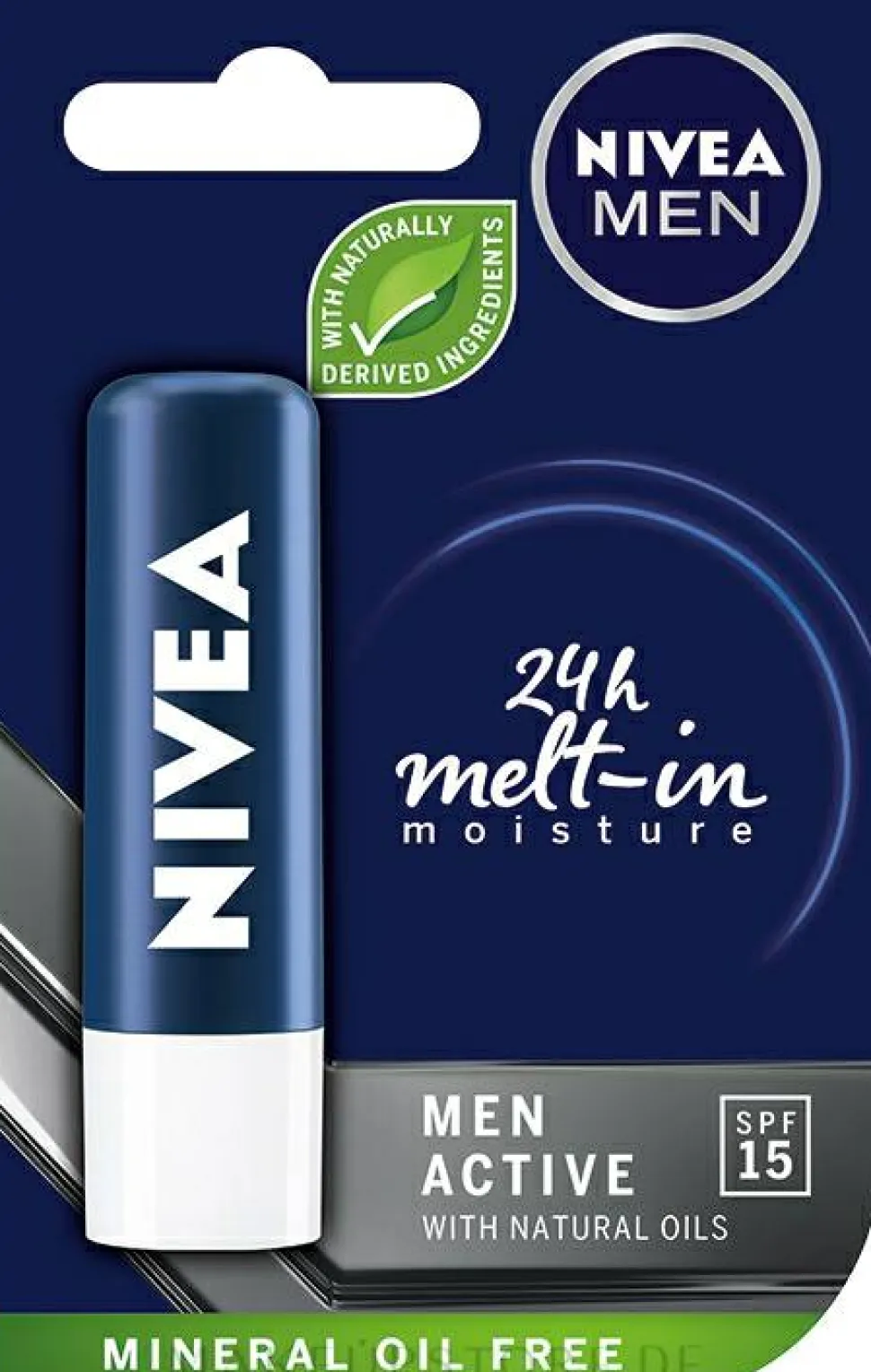 Lippenbalsam für Männer SPF 15