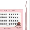 Lola's Lashes Hybrid Diy Lash Extensions Starter Set (Wimpernkleber/2x3,5 ml + Entferner/4 ml + Künstliche Wimpern/40 St. + Pinzette/1 St.)