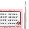 Lola's Lashes Wispy Hybrid Diy Lash Extensions Starter Set (Wimpernkleber/2 x 3,5 ml + Entferner/4 ml + Künstliche Wimpern/40 St. + Pinzette/1 St.)